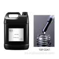 OEM ODM Cosmetics Factory KG Gel Policio de uñas Hema Free Base Top Coat in Kilo para Beauty Nail